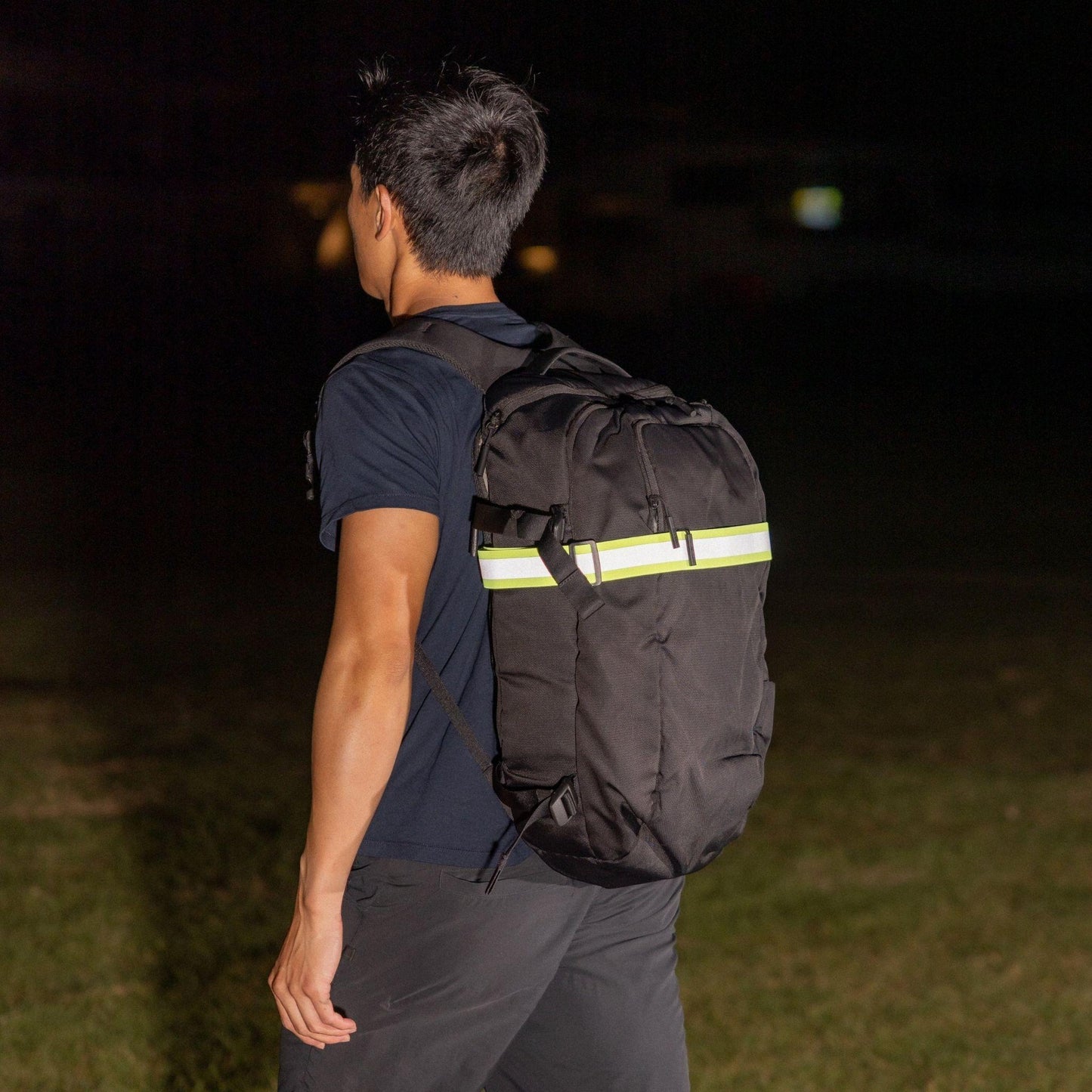 Yellow Reflective Luggage strap