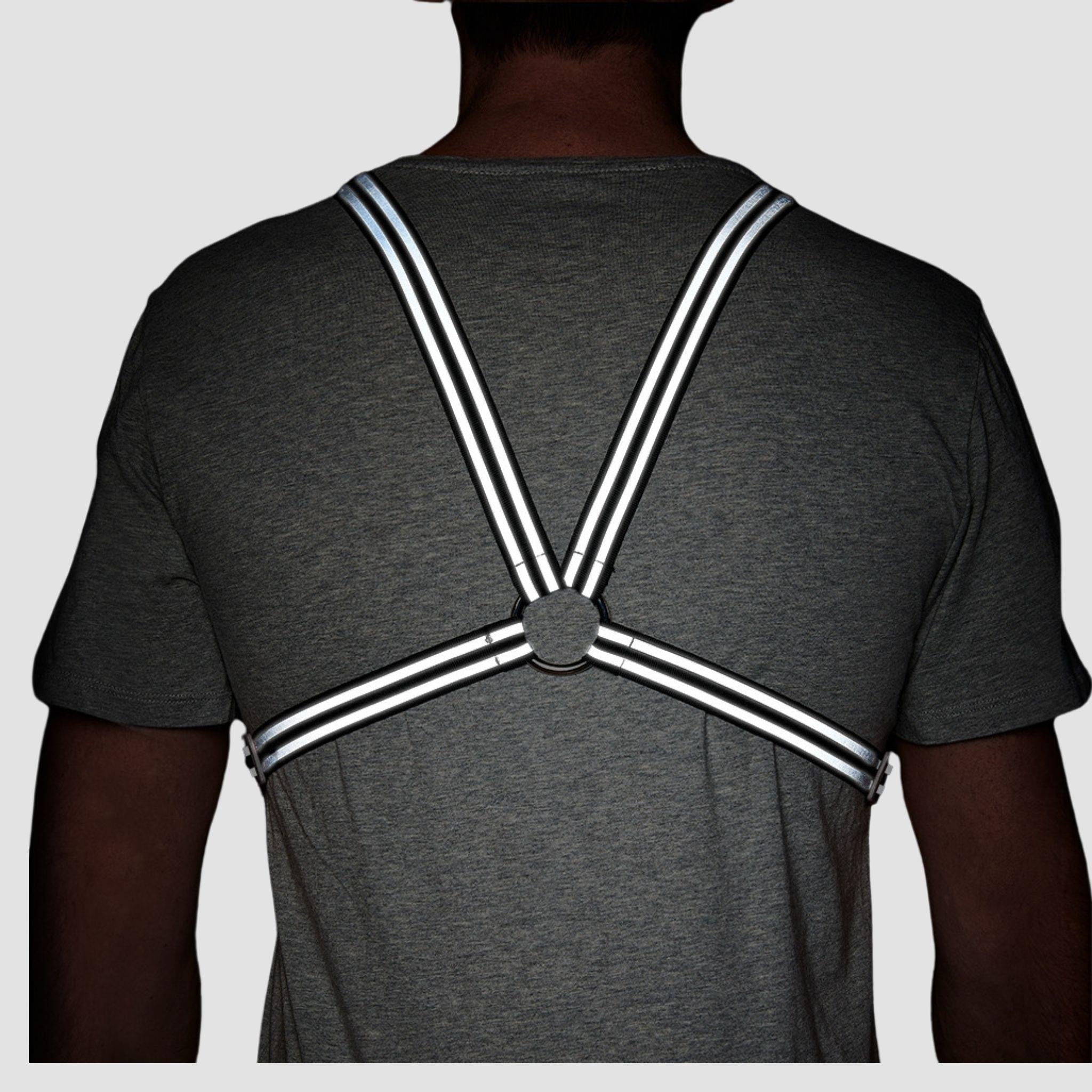 Reflective Cycle Harness - Black