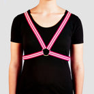 Reflective Cycling Harness - Magenta