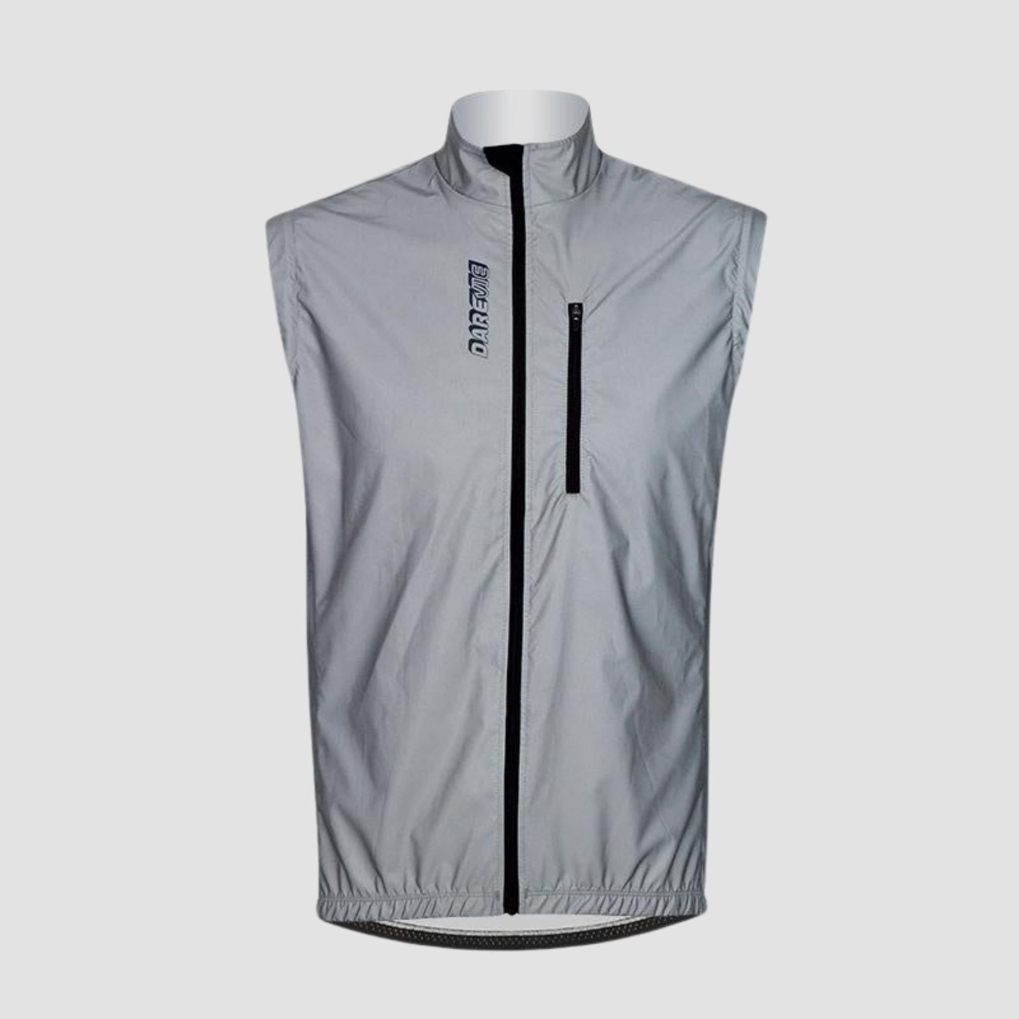 Reflective jacket with removable sleeves