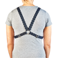 Reflective Cycle Harness - Dot French Navy