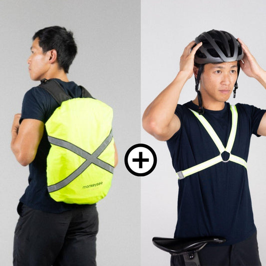 Harness + backpack cover