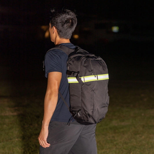 Yellow Reflective Luggage strap