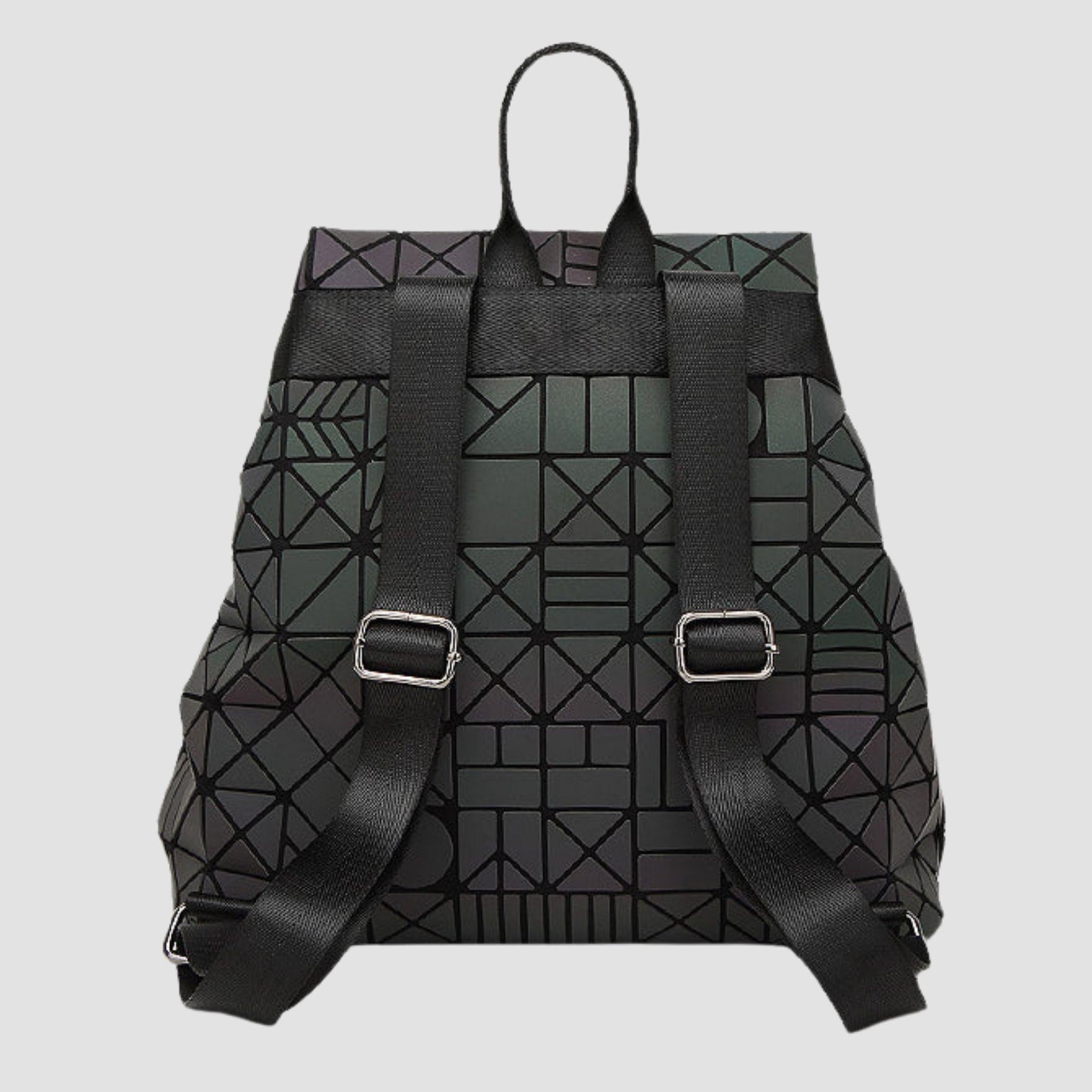 Pink Vest + Shimmery Backpack