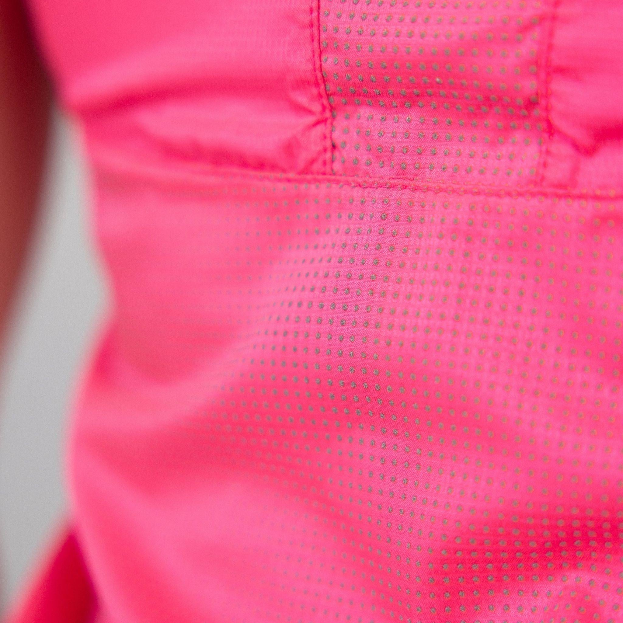 Pink Vest + Shimmery Backpack