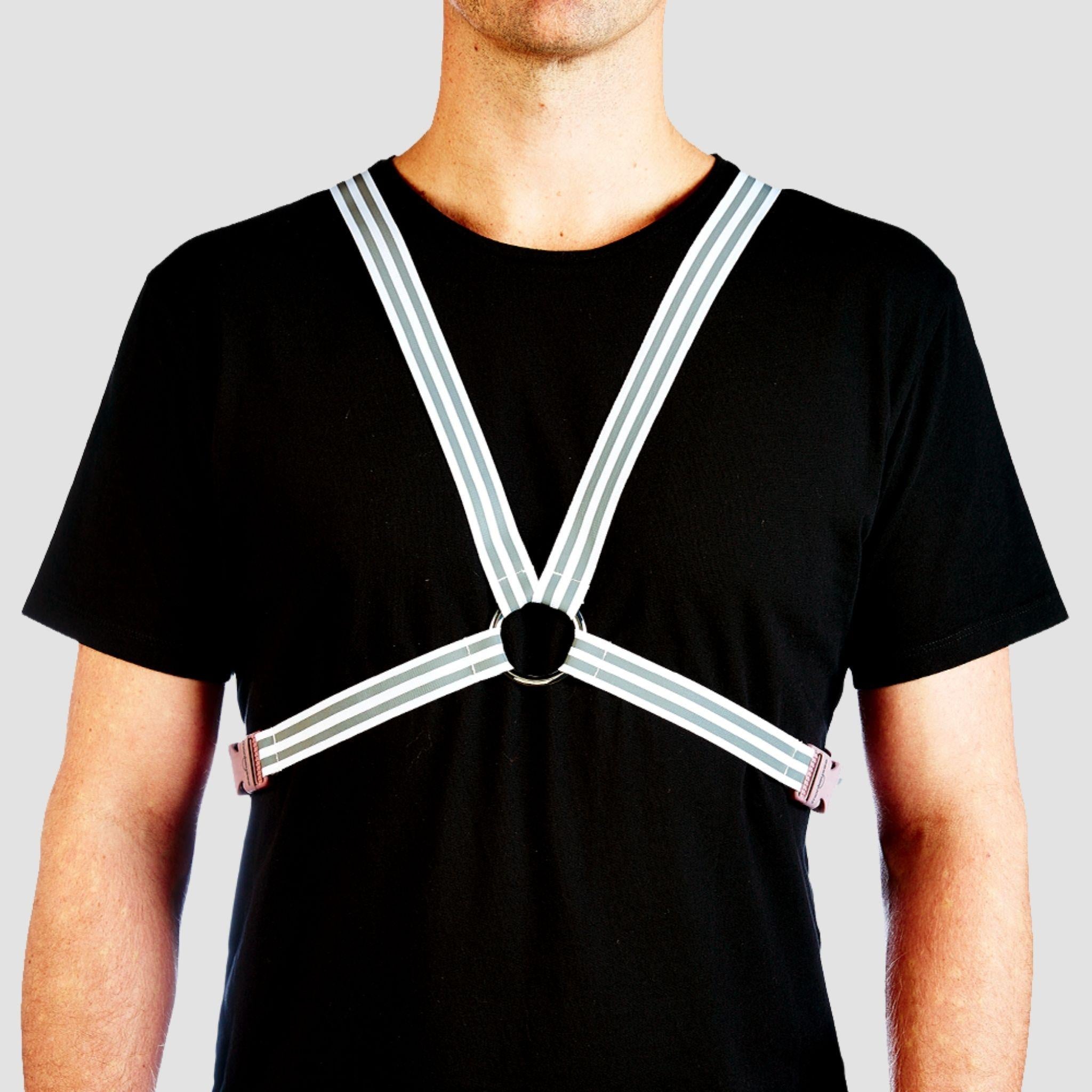 Reflective Cycle Harness - White
