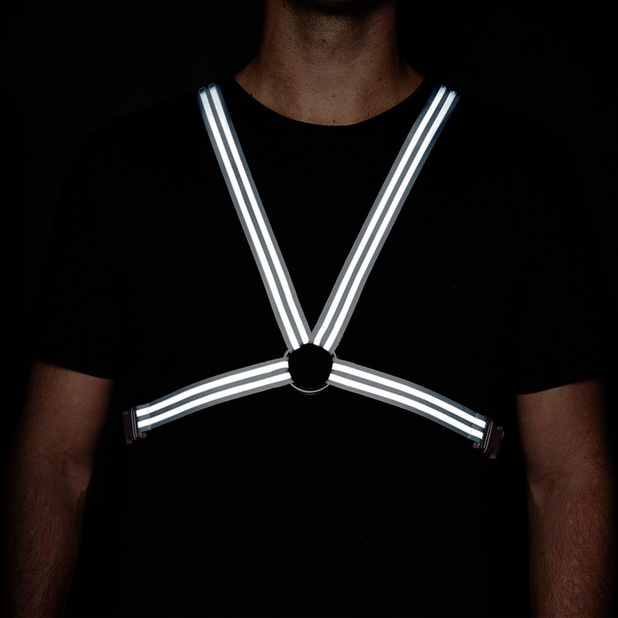 Reflective Cycle Harness - White