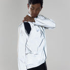 Reflective jacket with removable sleeves