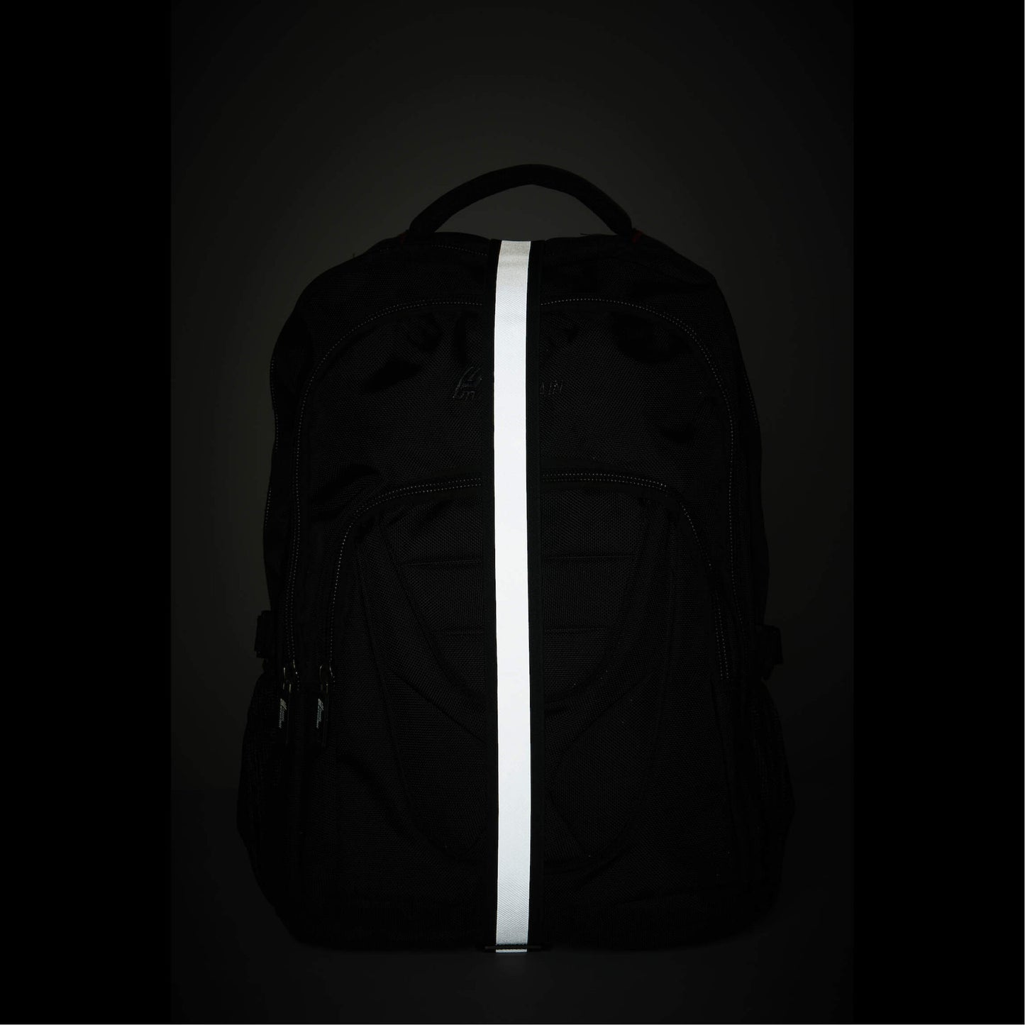 Black Reflective Luggage strap