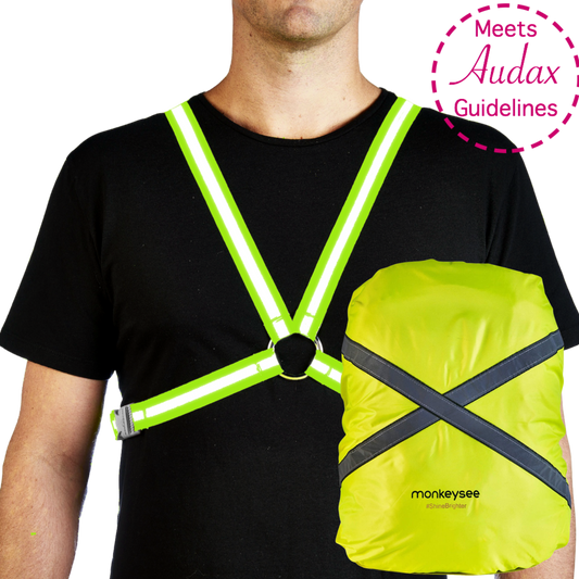 Harness + backpack cover