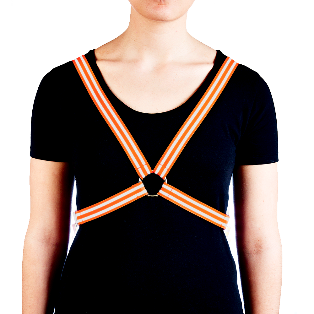 Reflective Harness - Fluro Orange
