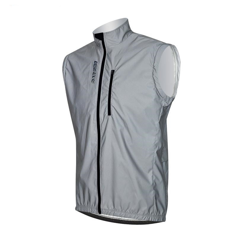 Reflective jacket with removable sleeves