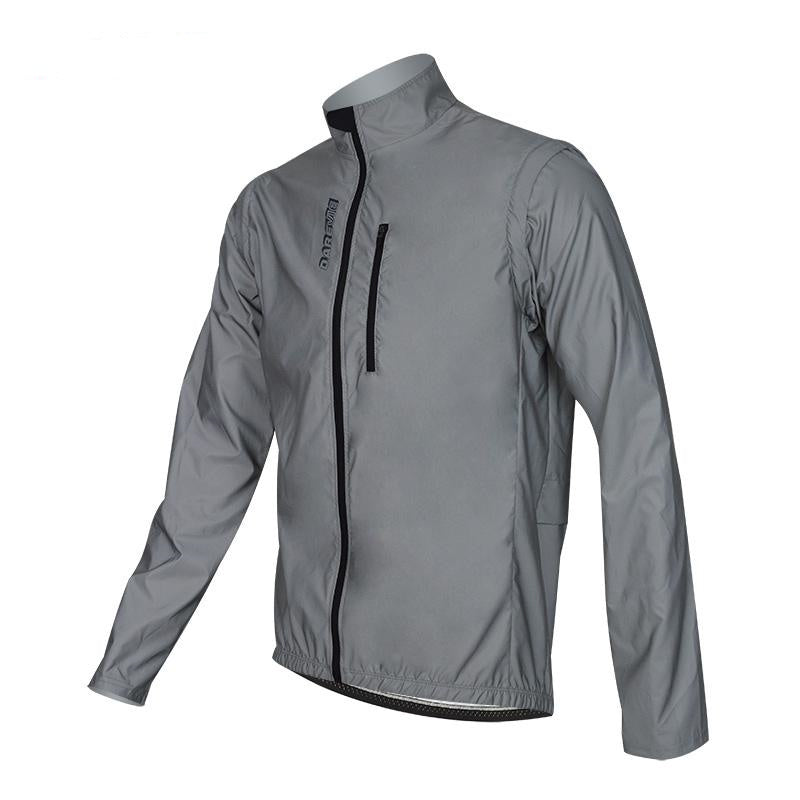 Reflective jacket with removable sleeves Monkeysee